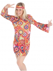 Girl Hippie Dress - Women's Hippie Costumes